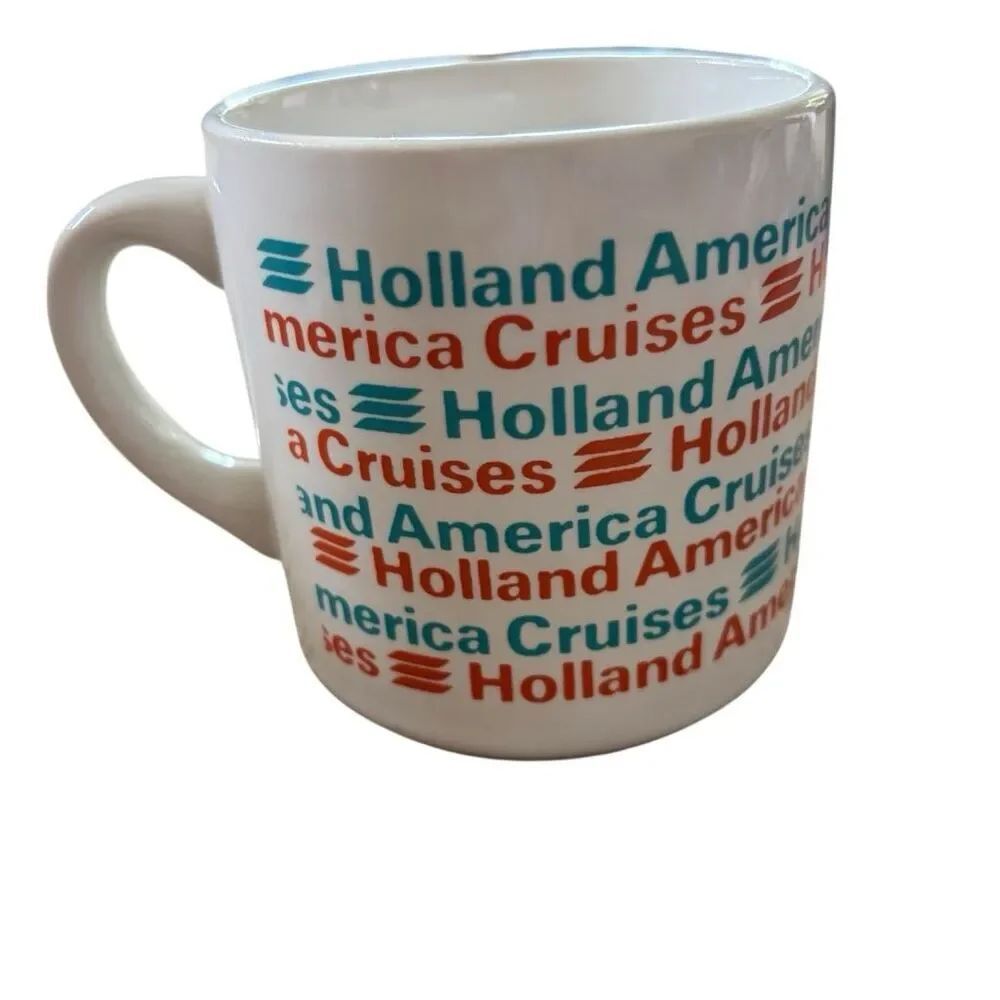 Holland America Cruises Vintage Cruise Line Mug